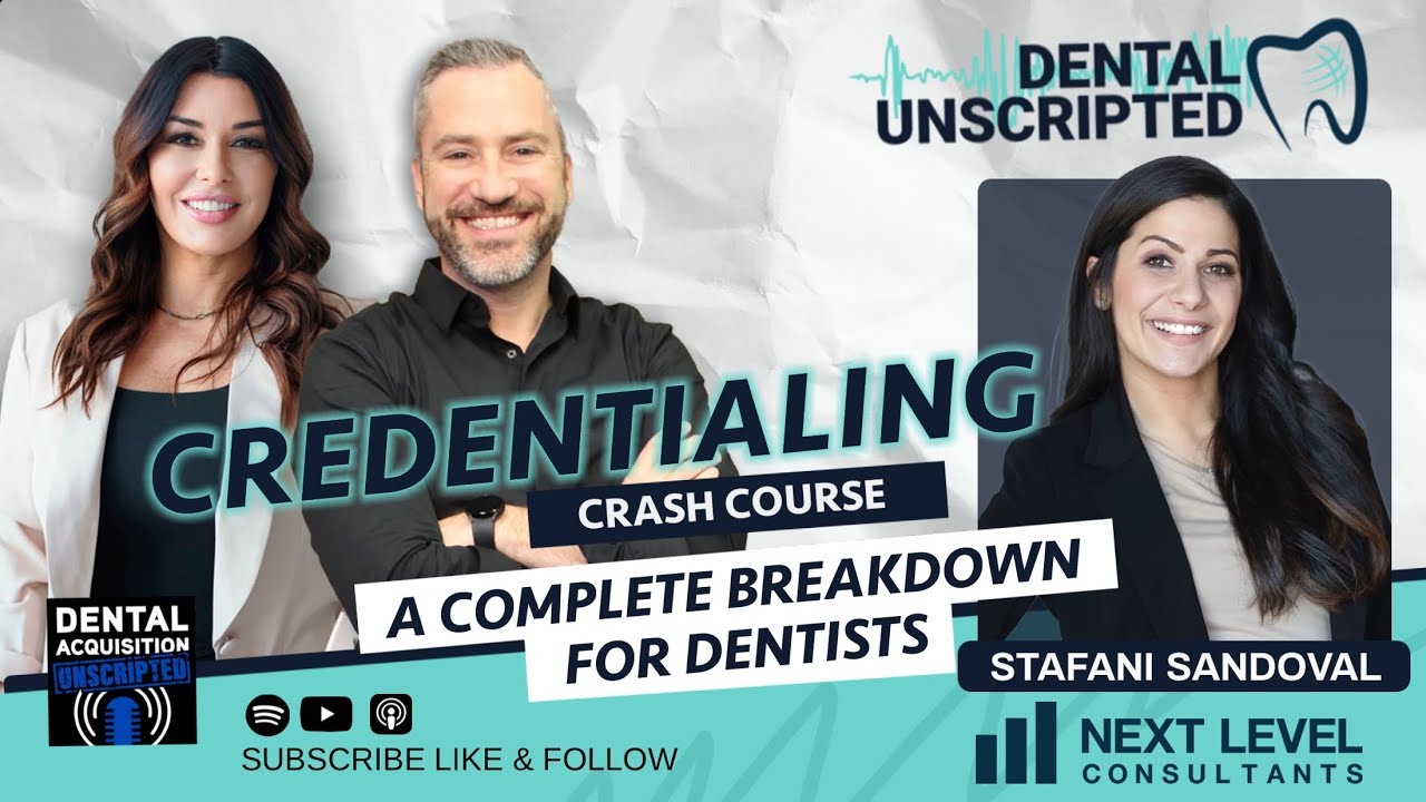 Dental Credentialing Crash Course! Getting Credentialed Simplified!