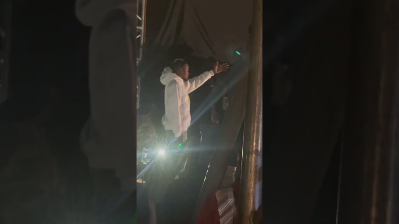 GAZ MAWETE CONCERT AU TERRAIN GD À LEMBA / KINSHASA @GazMawete01 