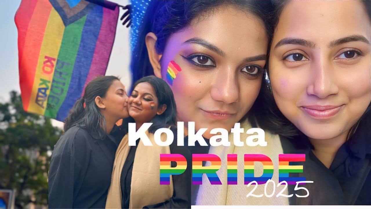 Finally After 3 Long Months | Kolkata Pride Walk 2025 #colourfulstars #couplevlog