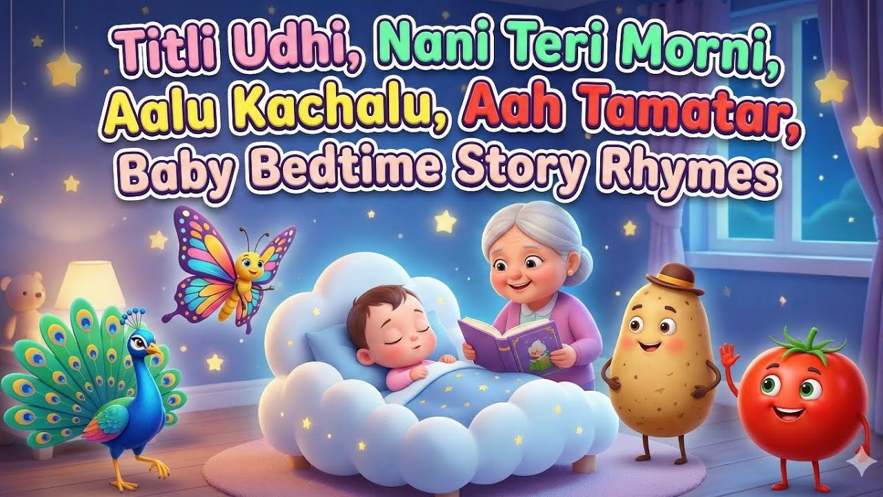Top 10 baby nursery rhymes |hindi |english |Melokids Rhymes 