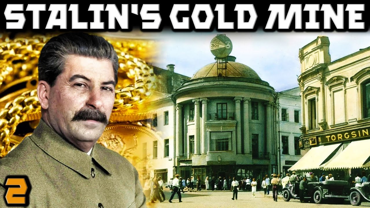 Stalin's Gold Mine. The TORGSIN Hard-Currency & Food-4-Gold Shops