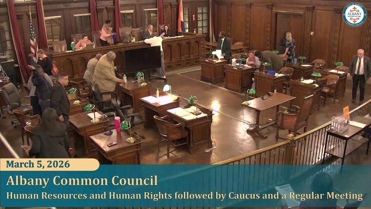 March 5, 2026 | Human Resources & Human Rights Committee followed by a Caucus and Regular Meeting