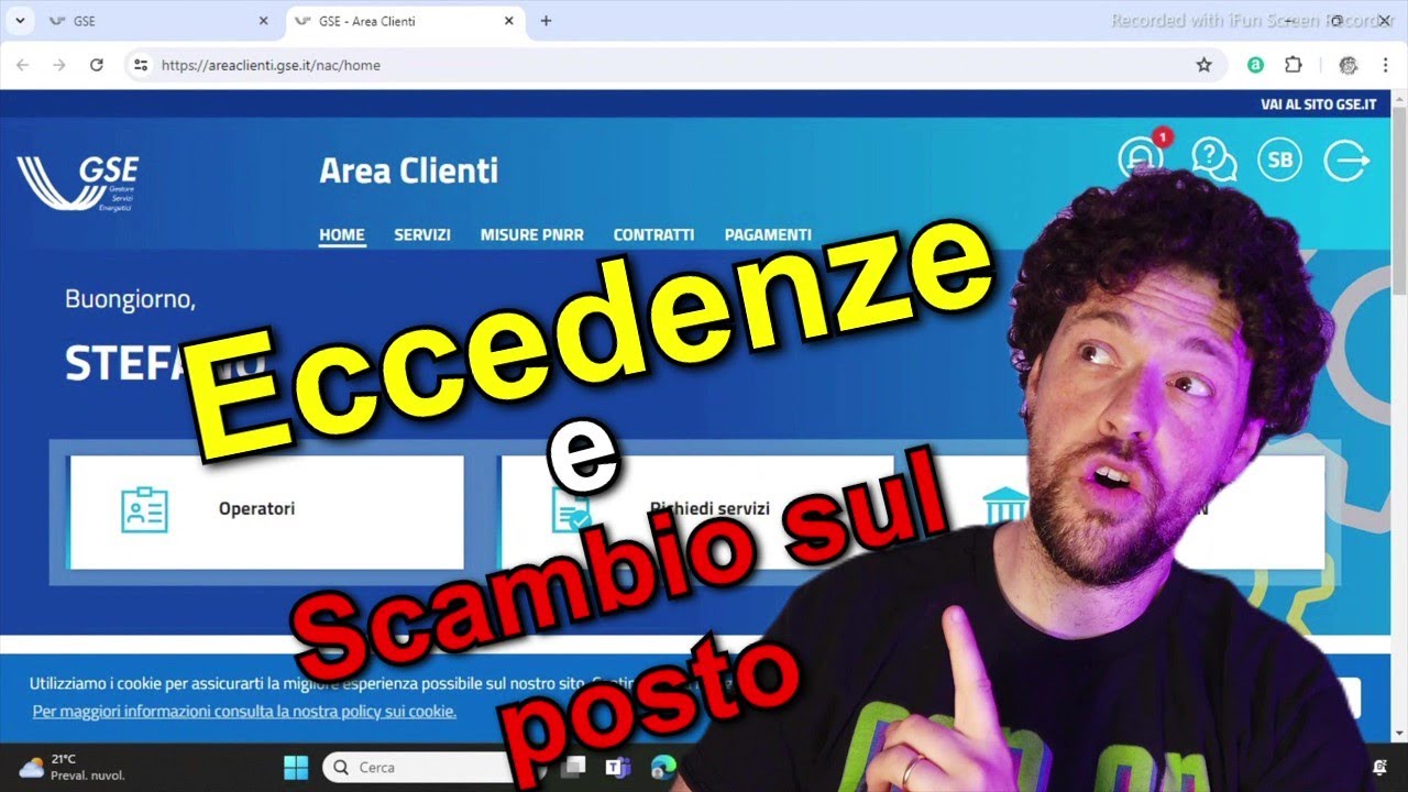 Gestione eccedenze GSE per il fotovoltaico