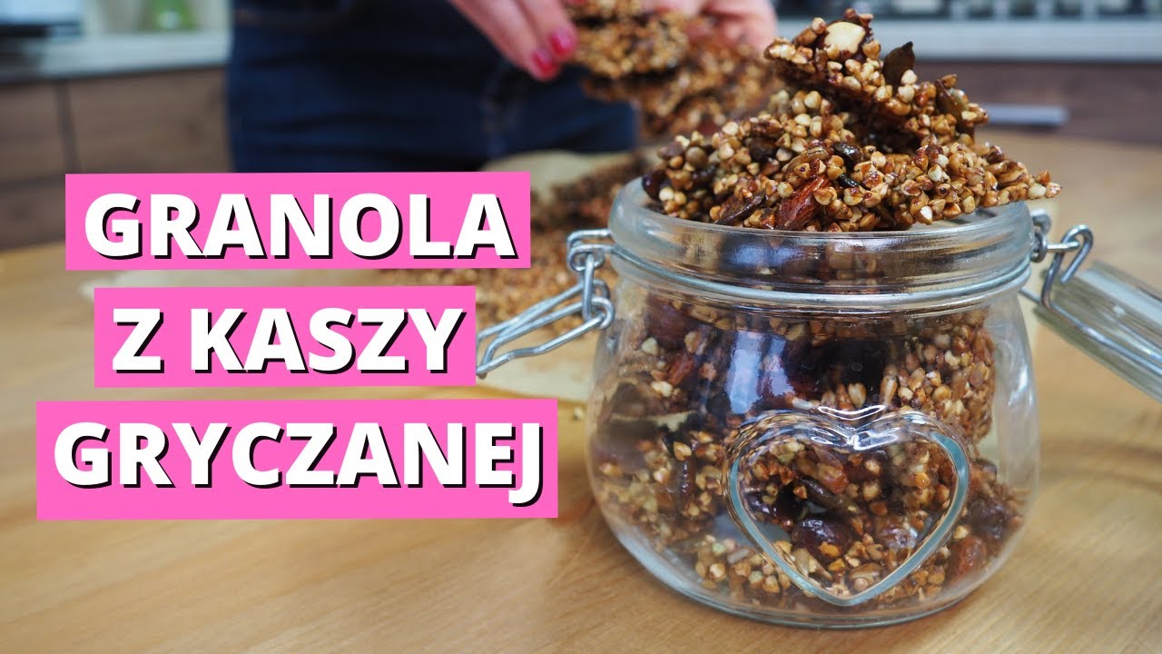 Jak zrobić granolę z piekarnika? Szybka, DOMOWA gryczana granola!