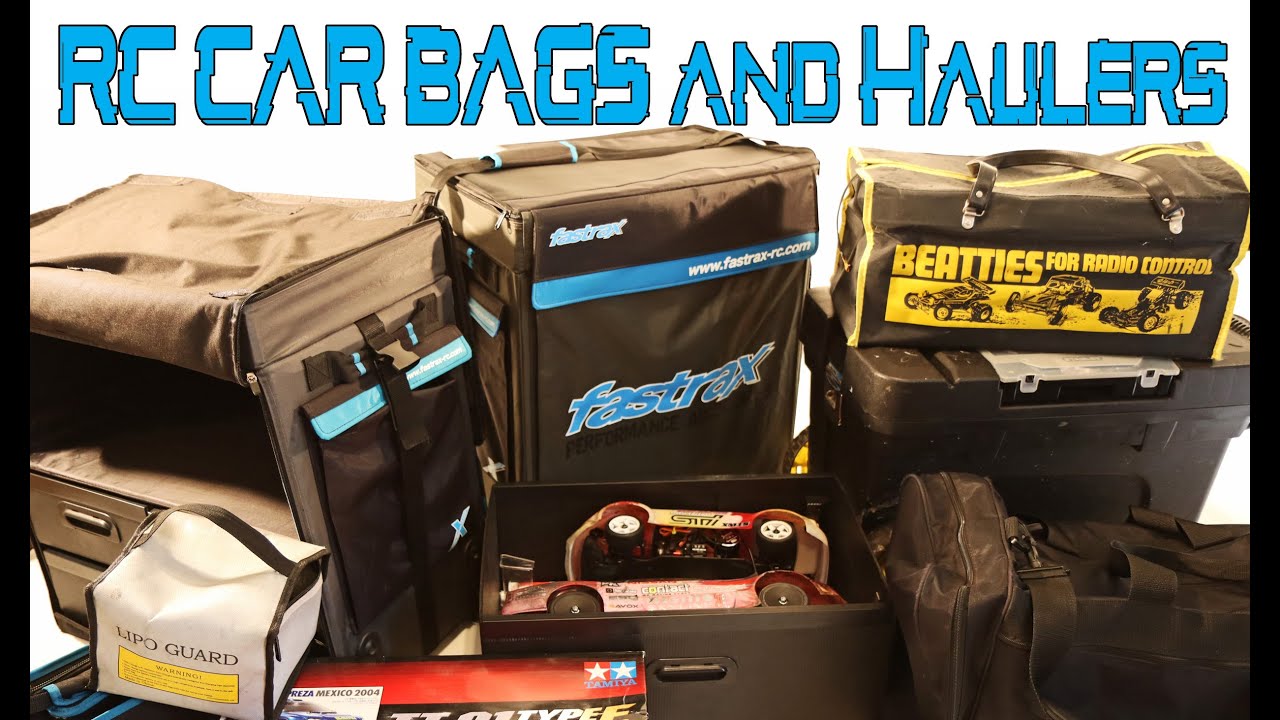 RC car bags and Haulers for transporting and storage