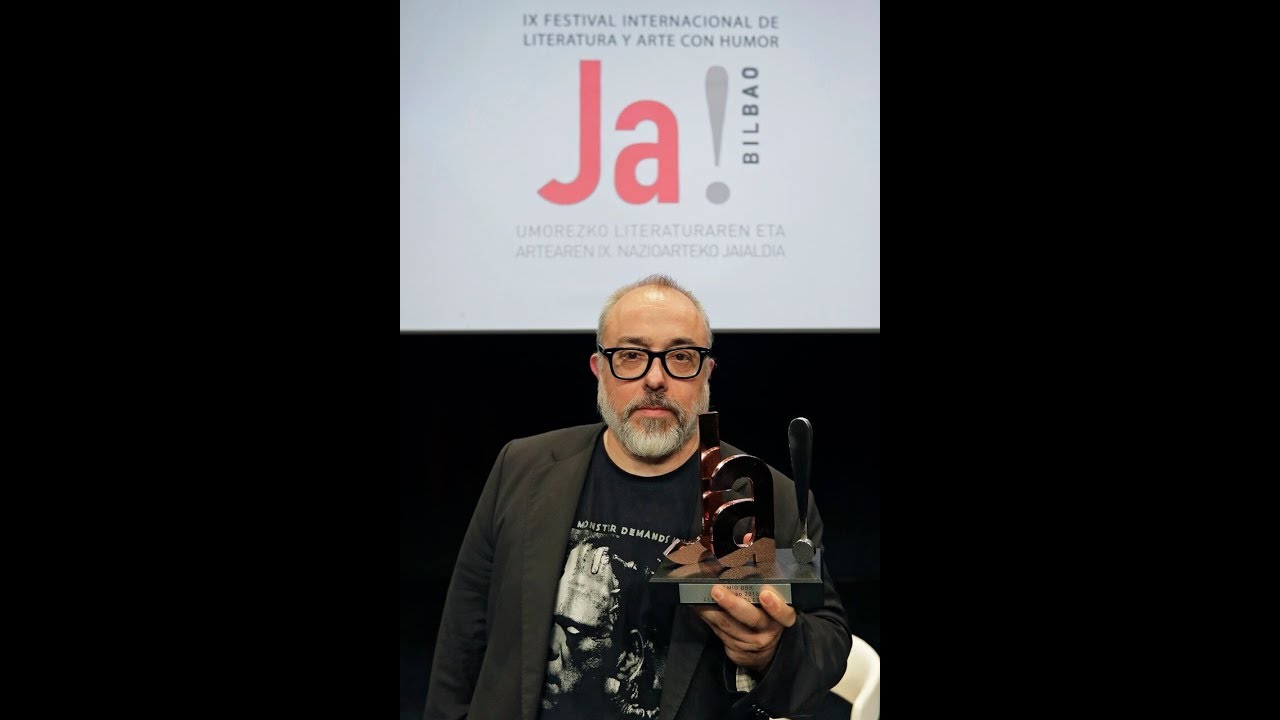 Álex de la Iglesia en conversación con Carlos Areces. Premio BBK |  Ja! 2018