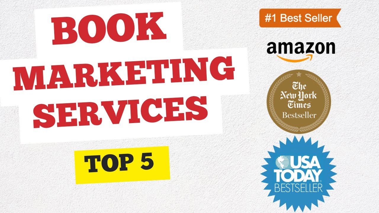 Top 5 Book Marketing Companies for Authors