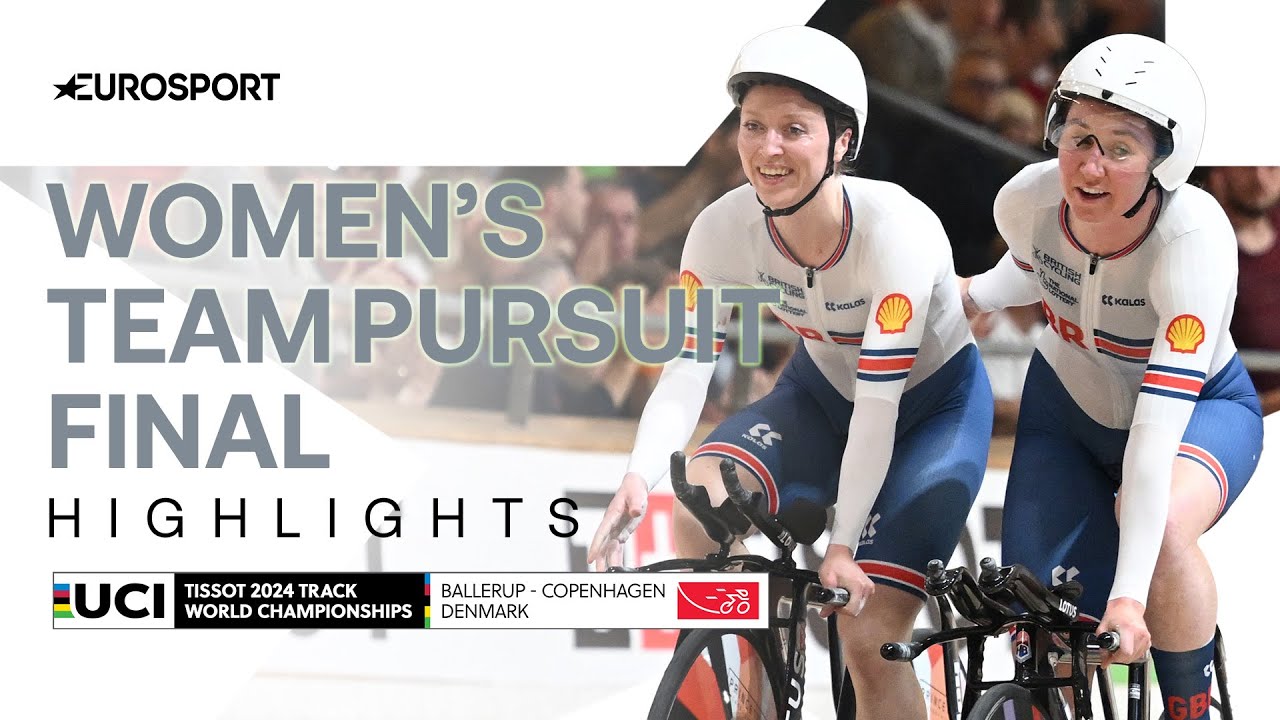 DOMINANT GOLD MEDAL VICTORY 🔥 | Women's Team Pursuit Final | UCI Track World Championships 2024