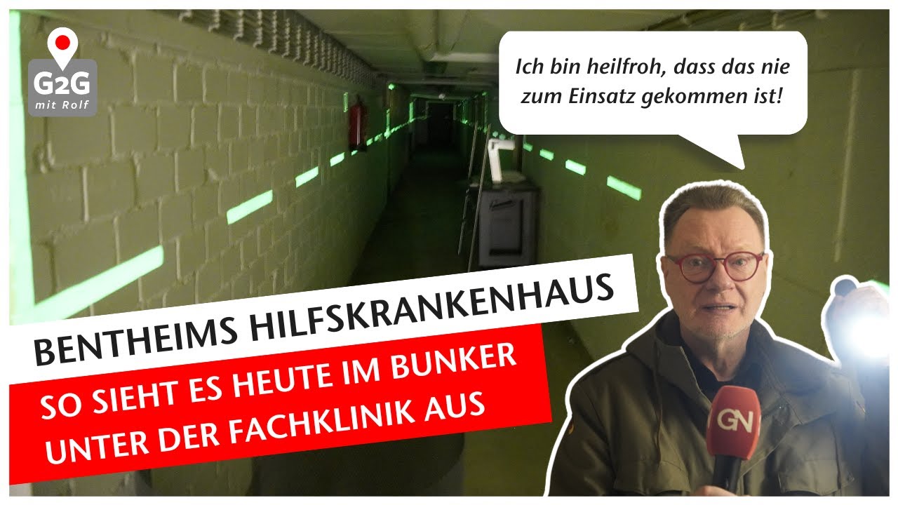 Hilfskrankenhaus in Bentheim: Wie der BUNKER aus dem Kalten Krieg heute aussieht | Grafschaft 2go