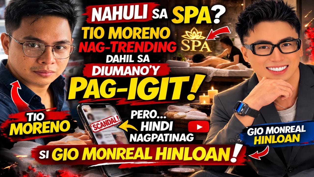 NAHULI SA SPA? Tio Moreno Nag-Trending Dahil sa Diumano’y Pag-IGIT, Hindi Nagpatinag si Gio Hinloan!