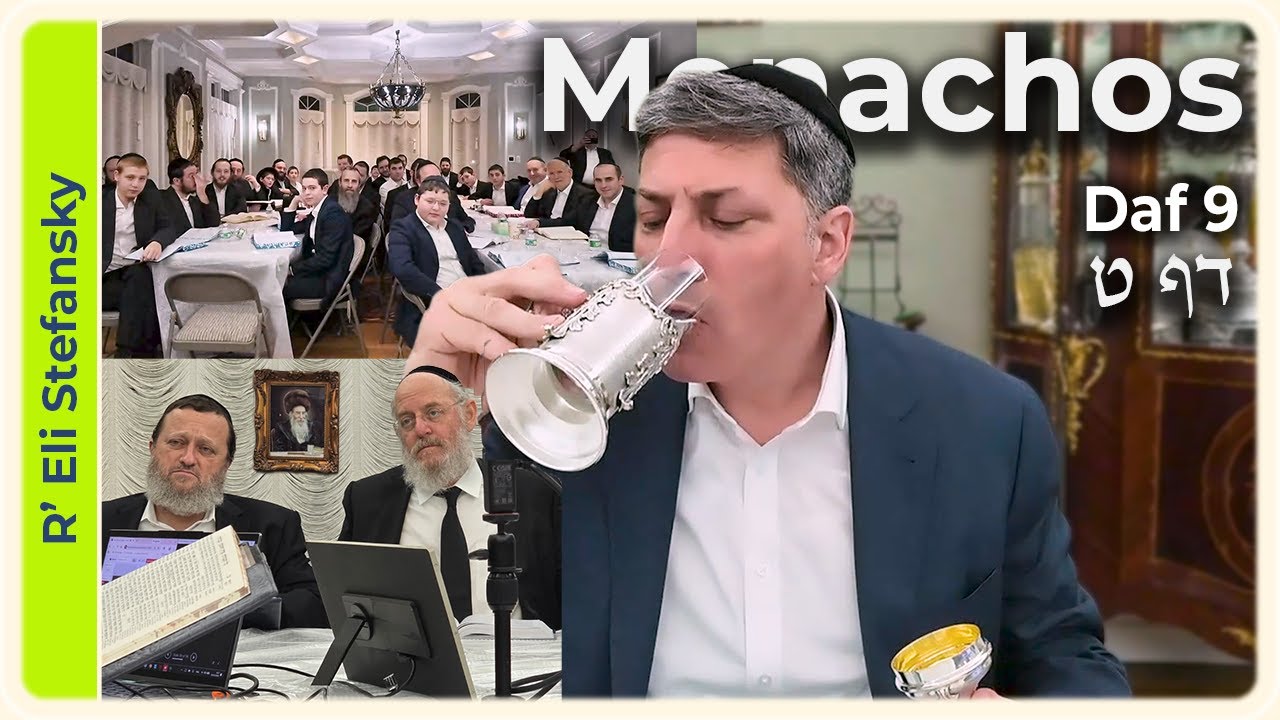 Daf Yomi Menachos Daf 9 by R' Eli Stefansky
