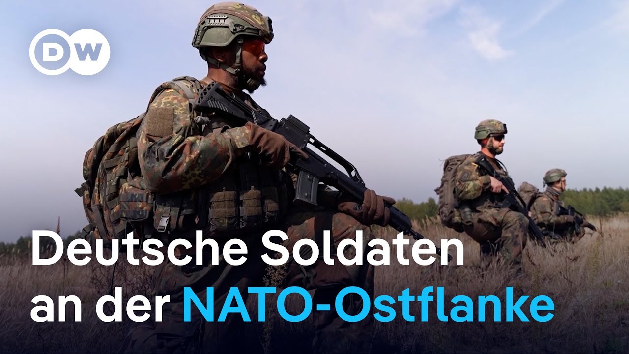 Eine deutsche Brigade soll die Ostflanke der NATO schützen | DW Nachrichten