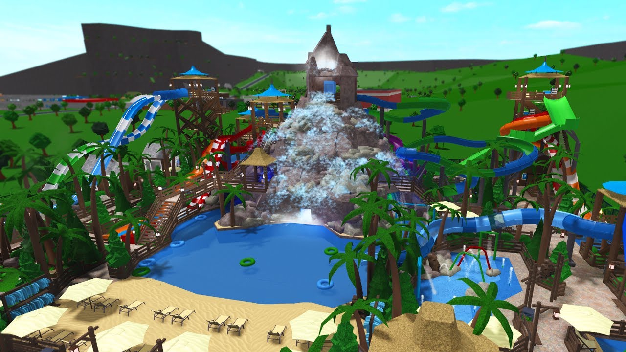 The BEST WATERPARK On Bloxburg! (Roblox)