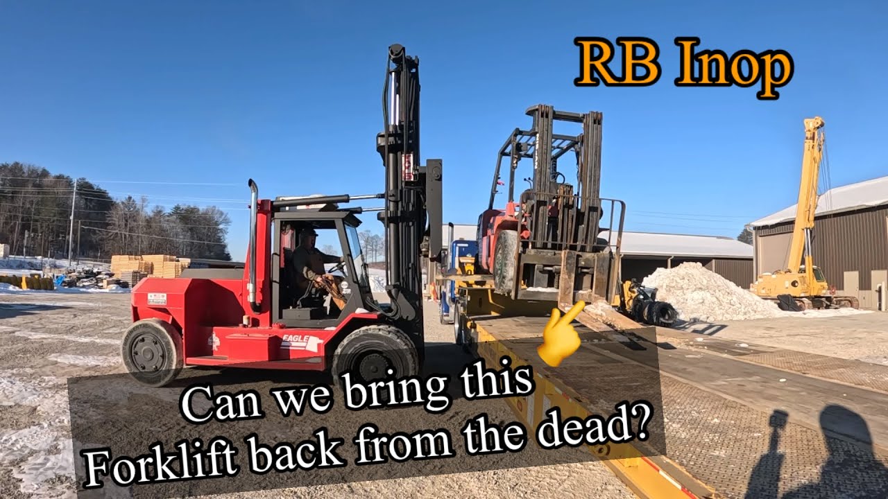 I bought an Inoperative (dead row) Nissan forklift from a Ritchie Bros. auction. Did my gamble work?