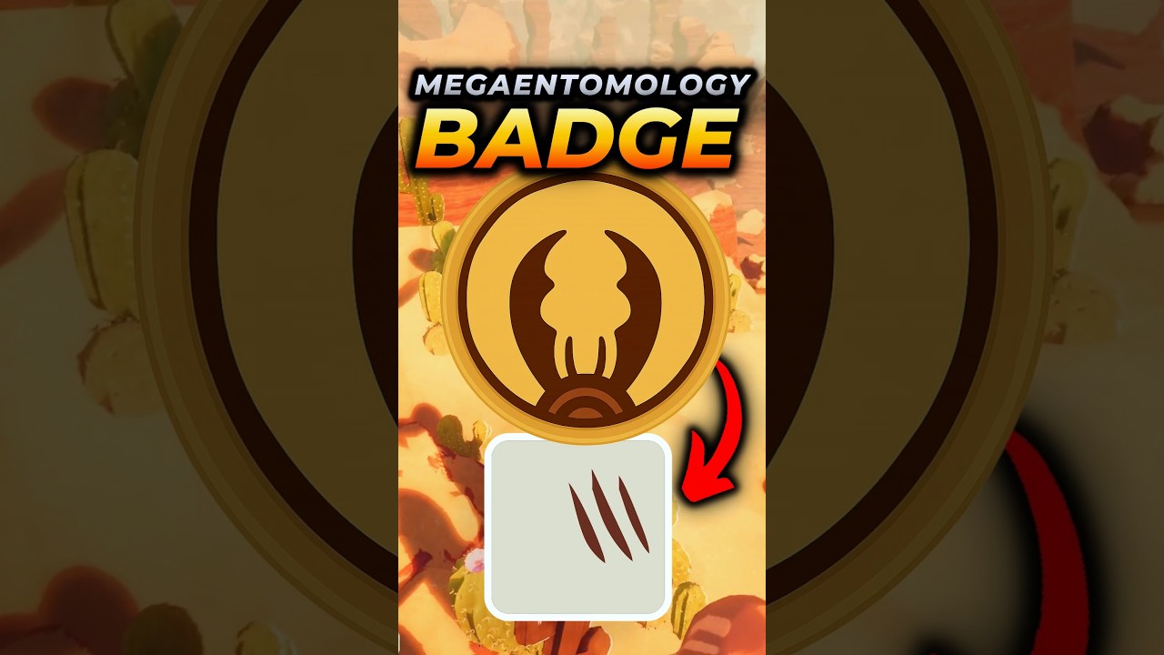 How to get the MEGAENTOMOLOGY BADGE and Face Scar in Peak!