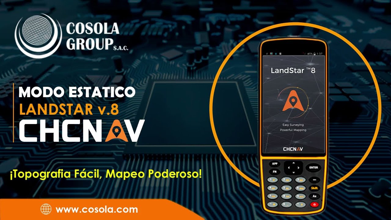 Modo estático LanStar v.8  CHCNAV - COSOLA