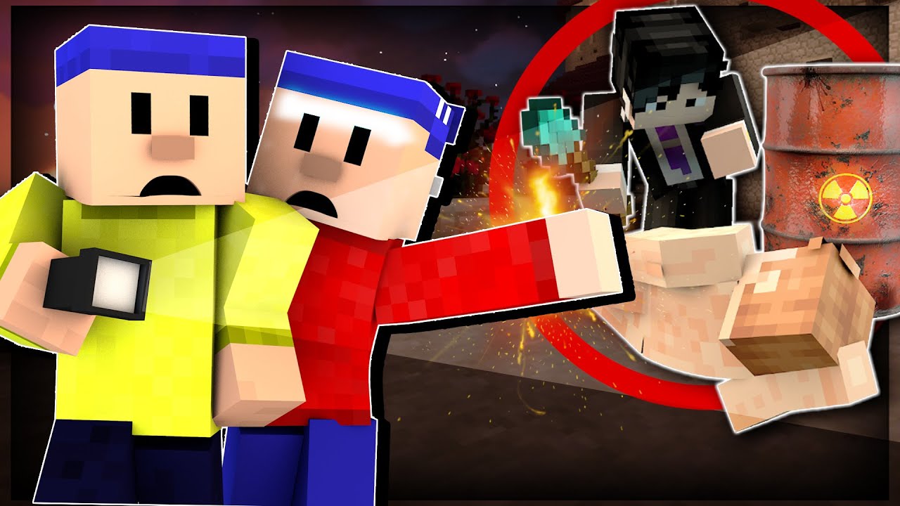Tajně se PAT A MAT pl&iacute;ž&iacute; v Sousedově VILE? - PARODIE v MINECRAFTU | Policie Craftova