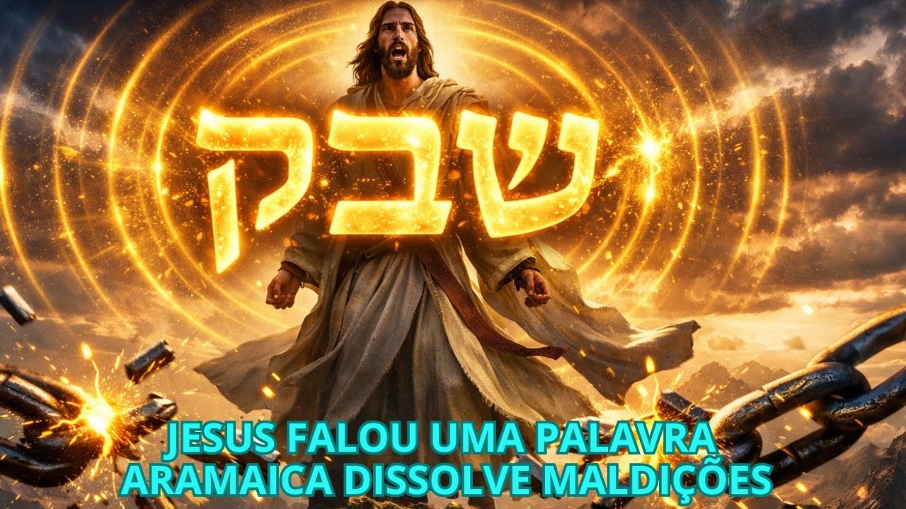 JESUS DISSE SHBAQ e Maldições Dissolveram — O Vaticano Baniu Este Código Aramaico