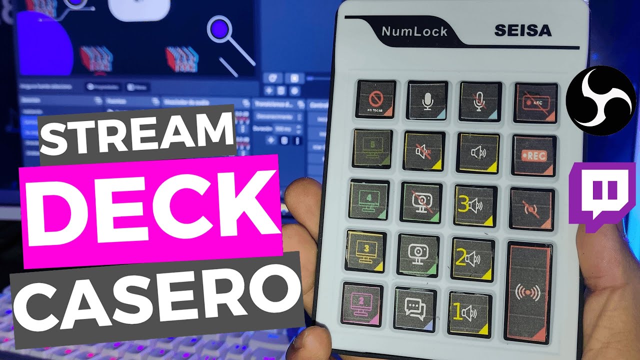 Haz tu propio STREAM DECK por menos de 10 usd MUY FACIL