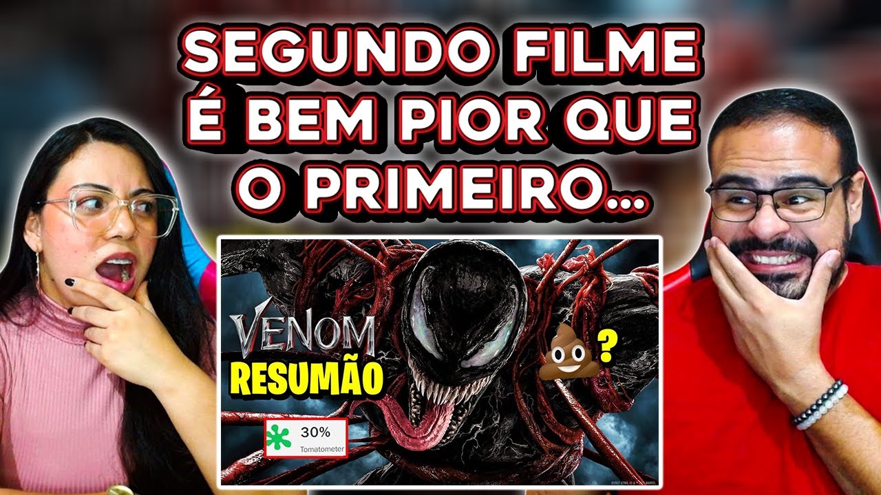 REACT CLARK | Venom 1 e 2 KKKKKKKKKKKKKKKK: A História em 1 Vídeo!