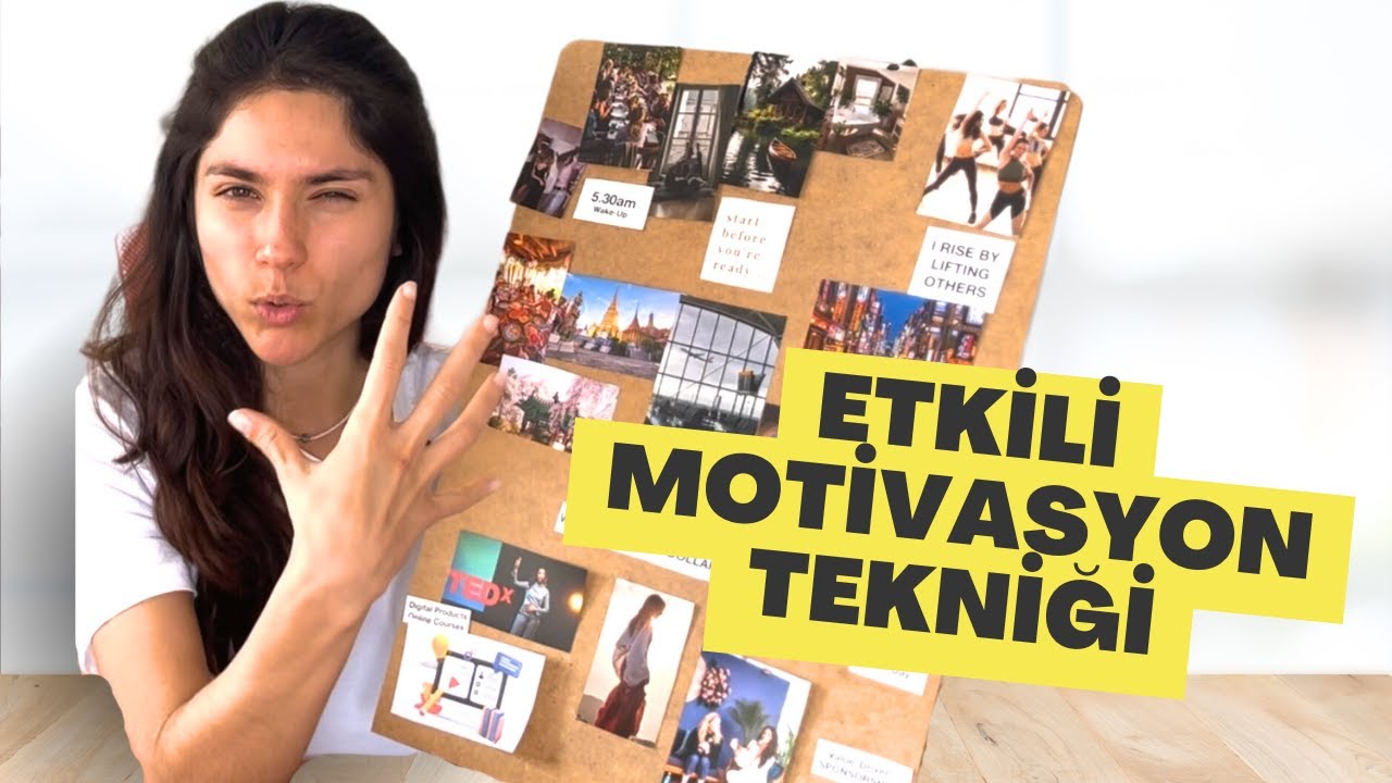 Seni Harekete Geçirecek Motivasyon Tekniği: Vizyon Panosu