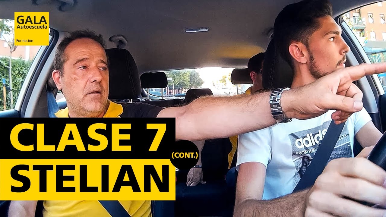 Aprendiendo a conducir por CALLES DIFÍCILES EN MADRID ¡MIRA LA CONTINUACIÓN DE LA CLASE 7!