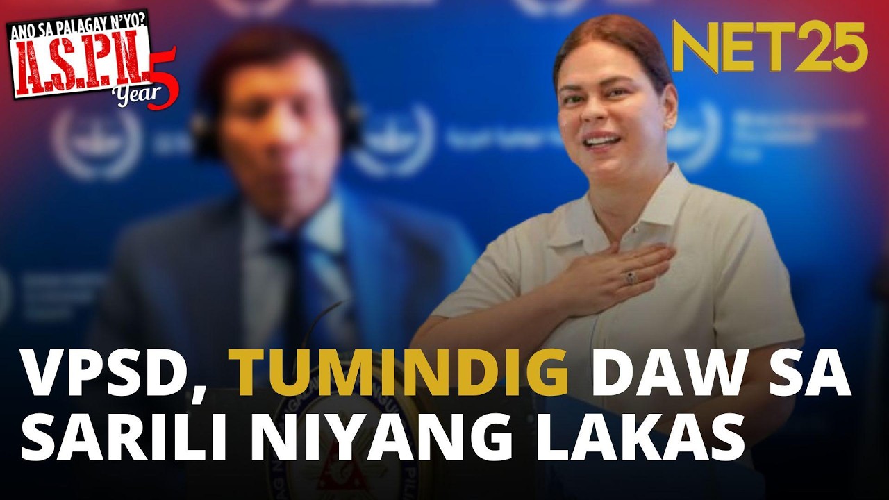 Bakit ang agang nag-anunsyo ng kandidatura? | ASPN