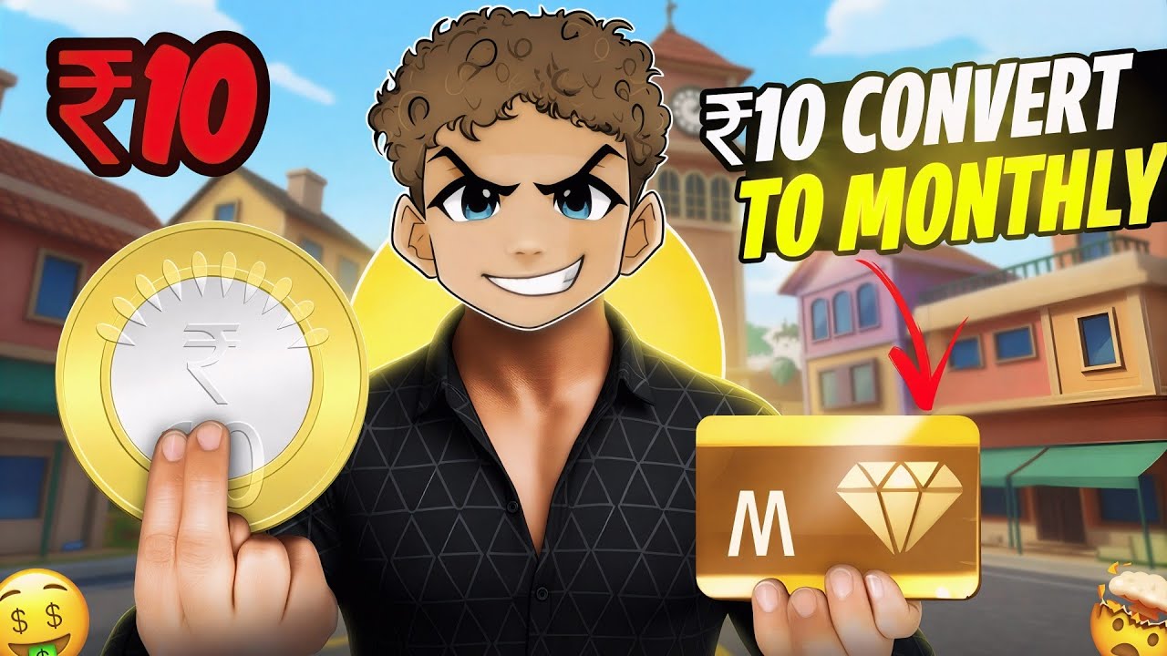 10 Rupees 😭 Se Banaya Monthly Membership 🥰 l By Playing Solo Tournament 🏆 l #freefiremax 