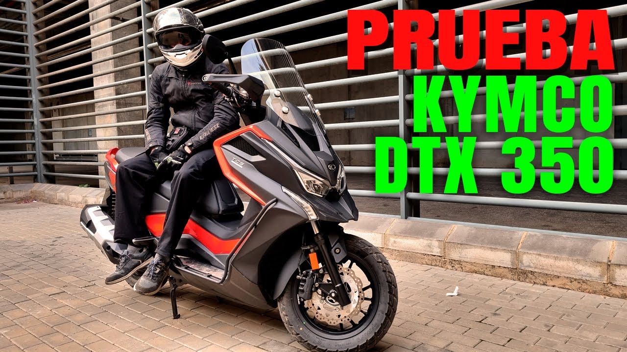 KYMCO DTX 350 🏍 Prueba  / Test / Review | Caballero Motorista