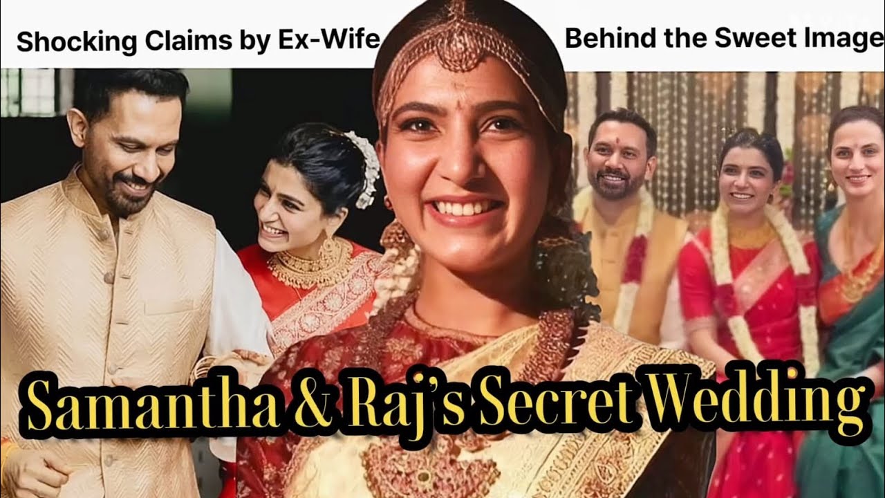 Samantha's Prabhu & Raj controversial marriage 😲 || controversial || trending video 