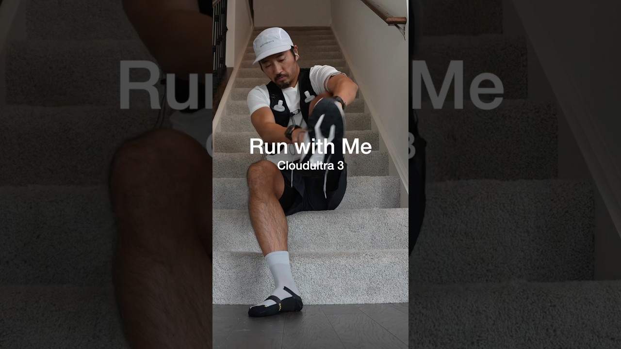 Run with me. On Cloudultra 3