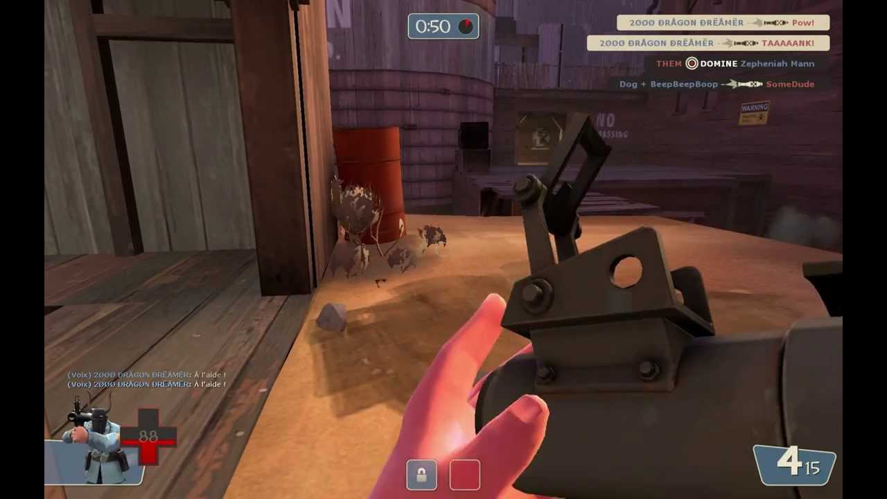 TF2 bot battle 9 : Soldier VS Soldier
