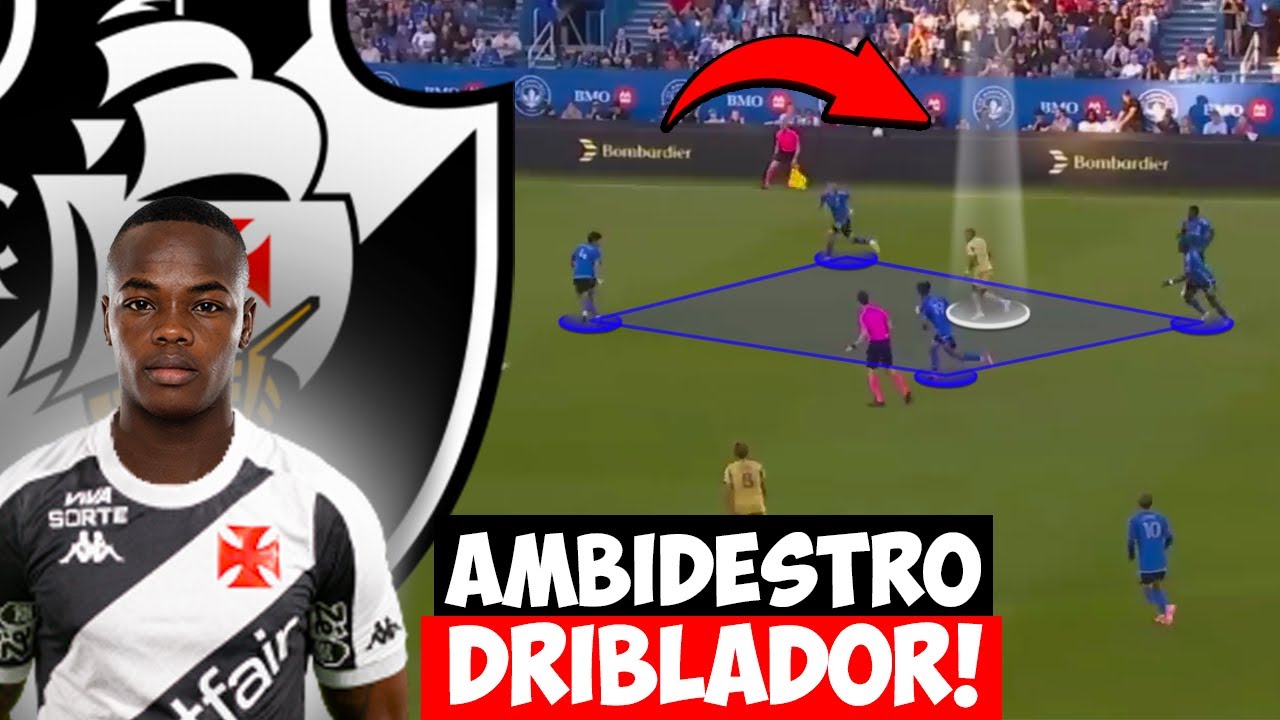COMO JOGA ANDRÉS GÓMEZ POSSIVEL REFORÇO DO VASCO PRA 2025!