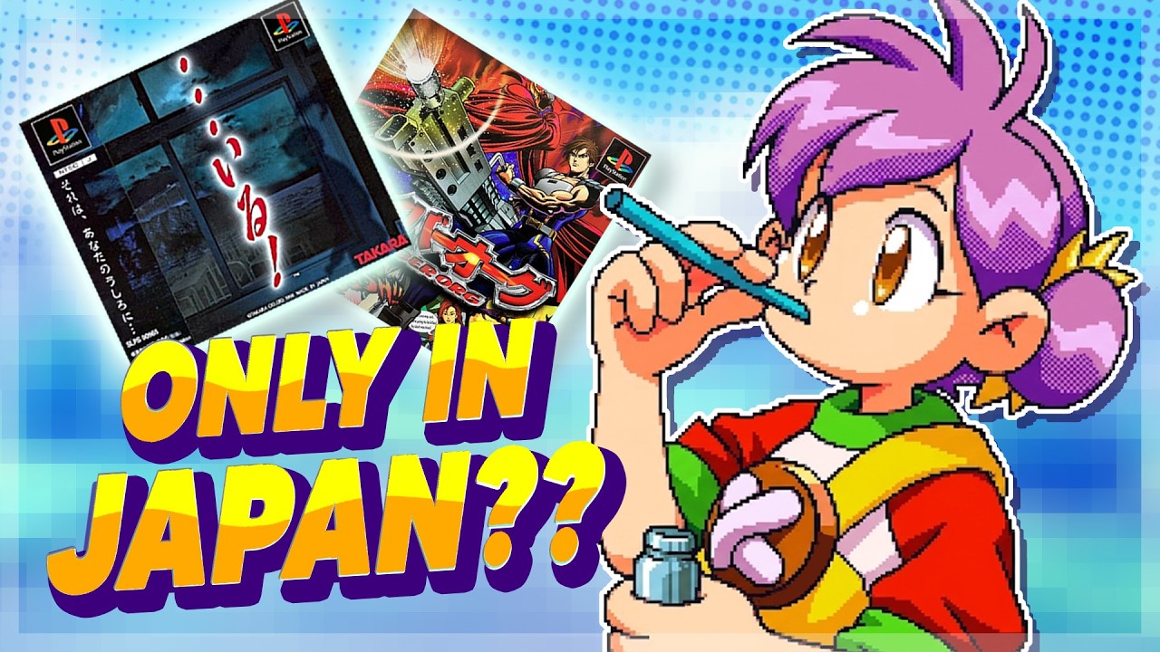 INSANE Japanese PS1 Games You've Never Played