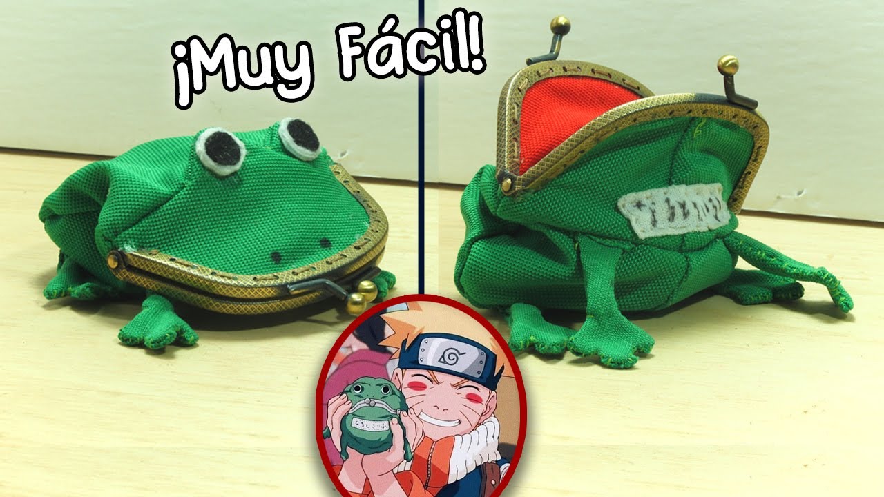MONEDERO DE NARUTO (Gama-chan) Fácil de hacer