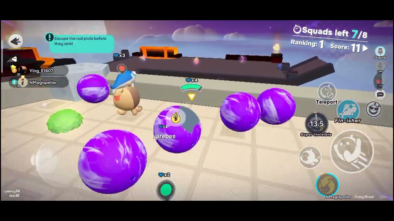 Playing Crazy Brawl [Duo Mode] - Eggy Party