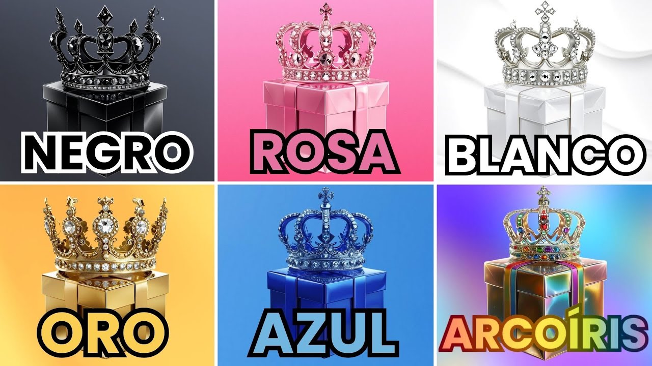 ELIGE 1 REGALO DE 6 🎁 CHOOSE YOUR GIFT 6 👑 DESAF&Iacute;O 6 CAJAS DE REGALO 🍀 QUIZ LOCURA