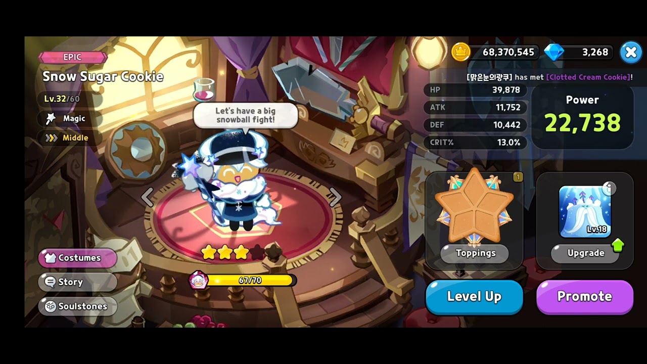 Snow Sugar Cookie Voice Over Dub (Thai | Chinese | Deutsch | Français) - Cookie Run: Kingdom
