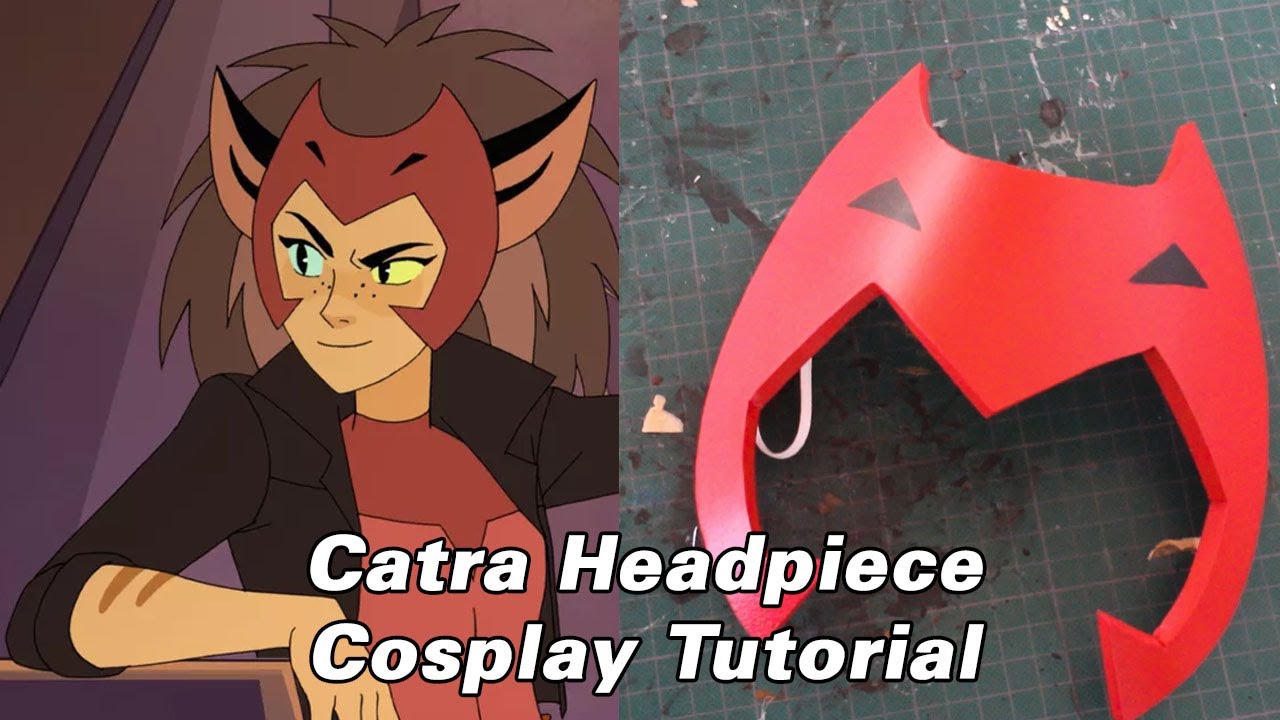 Catra Headpiece Cosplay Tutorial /She-ra Cosplay