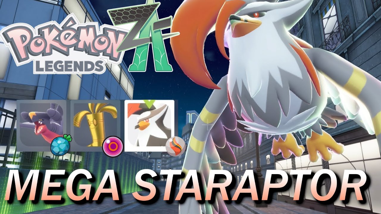 Мега Стараптор ВОЗНОСИТСЯ! DLC «Мегаизмерение» в Pokemon Legends Z-A: рейтинговые битвы, 5 сезон.
