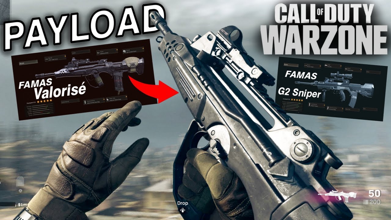 FAMAS Valoris&eacute; (FFAR 1) & FAMAS G2 Sniper (FR 5.56) Gameplay | Warzone Payload (PS5)