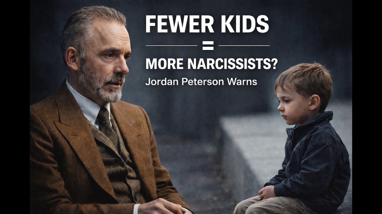 Fewer kids = More Narcissists Jordan Peterson's warning