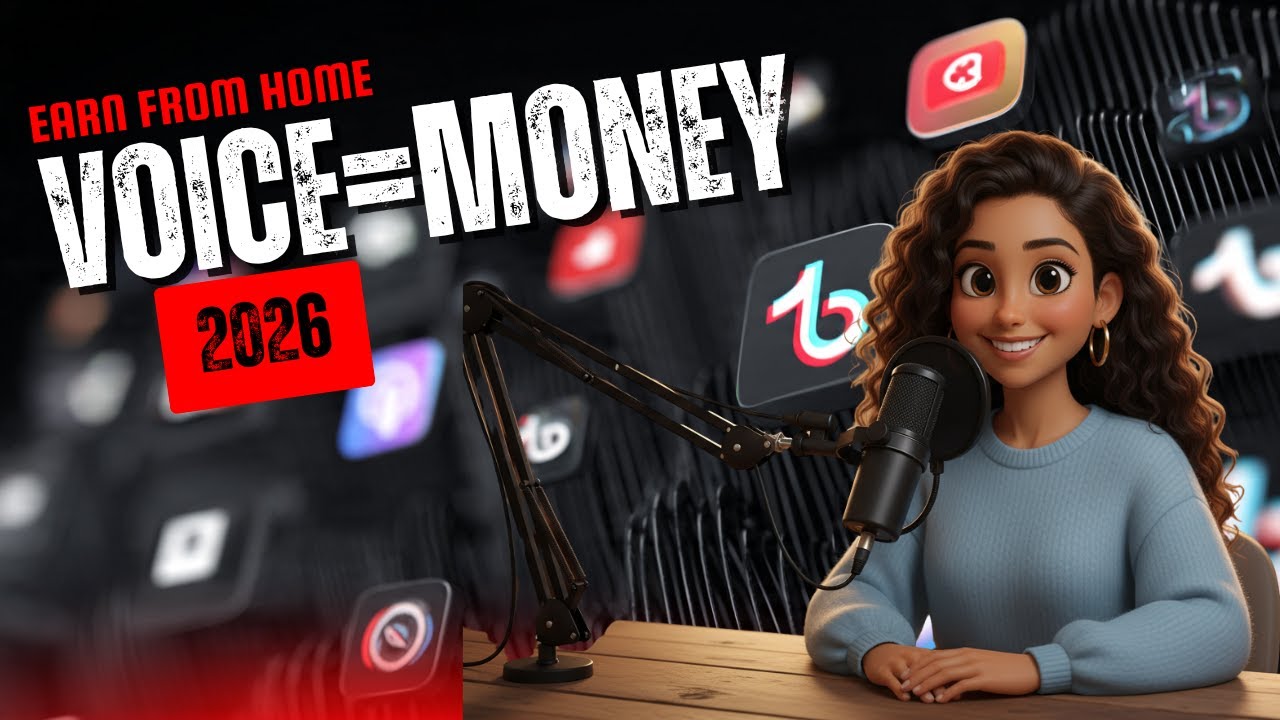 How to Make Money with Your Voice In 2026 &mdash; No Studio Needed!