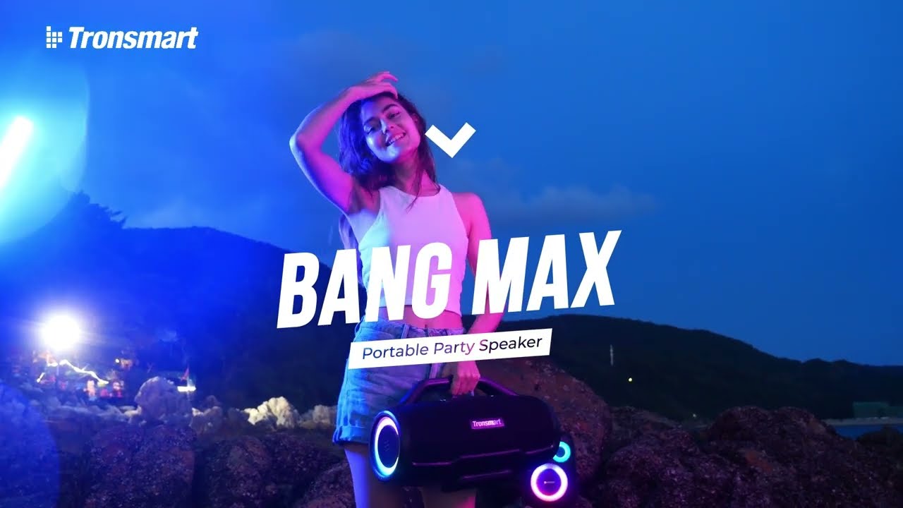 Портативная акустическая система Tronsmart Bang Max: мощность 130 Вт для максимального веселья на вечеринке