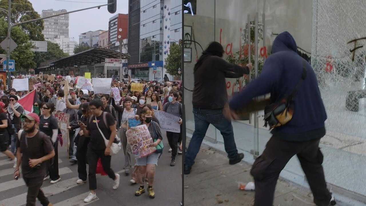 Protestan en México por alza de alquileres tras llegada de extranjeros | AFP