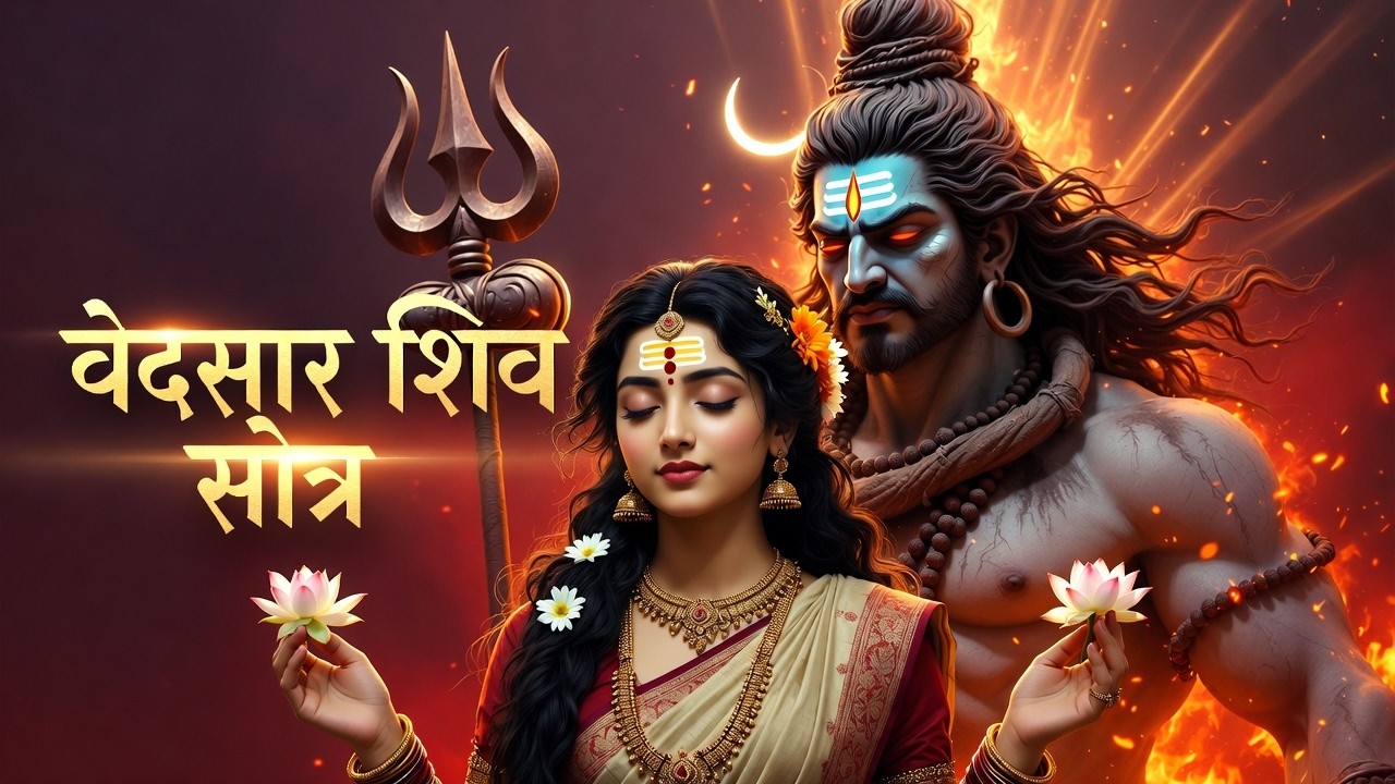 वेदसार शिव स्तोत्र | Vedsaar Shiv Stotra | Pashupati Paapnasham Paresham | Har Har Mahadev