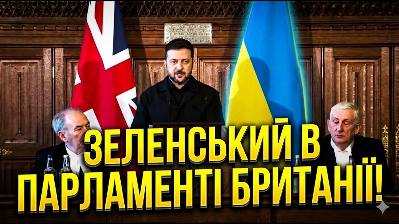 ⚡ЗАРАЗ НАЖИВО! ⚡ПАРЛАМЕНТ ВЕЛИКОЇ БРИТАНІЇ: ЗВЕРНЕННЯ ЗЕЛЕНСЬКОГО