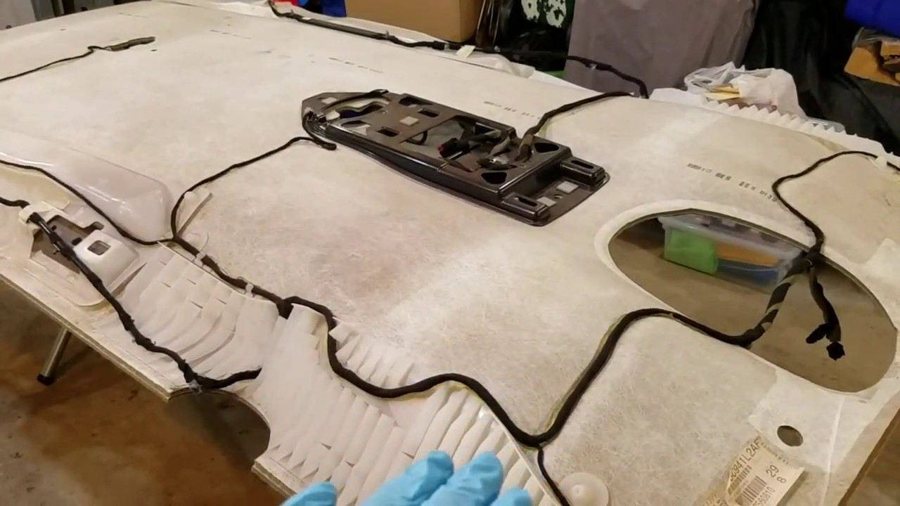 01 Dodge Grand Caravan Headliner Replacement