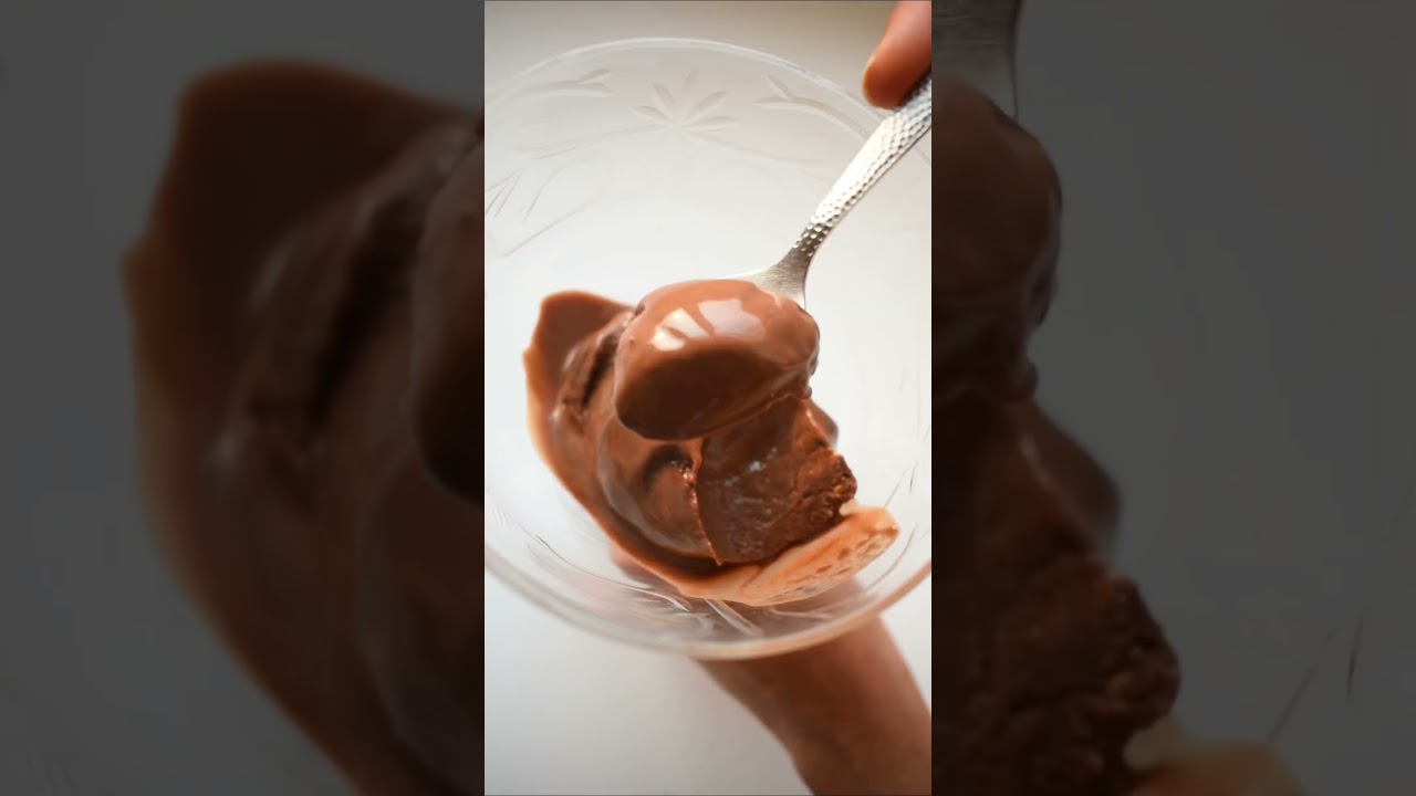 Easiest Stretchy No Churn Chocolate Ice Cream 