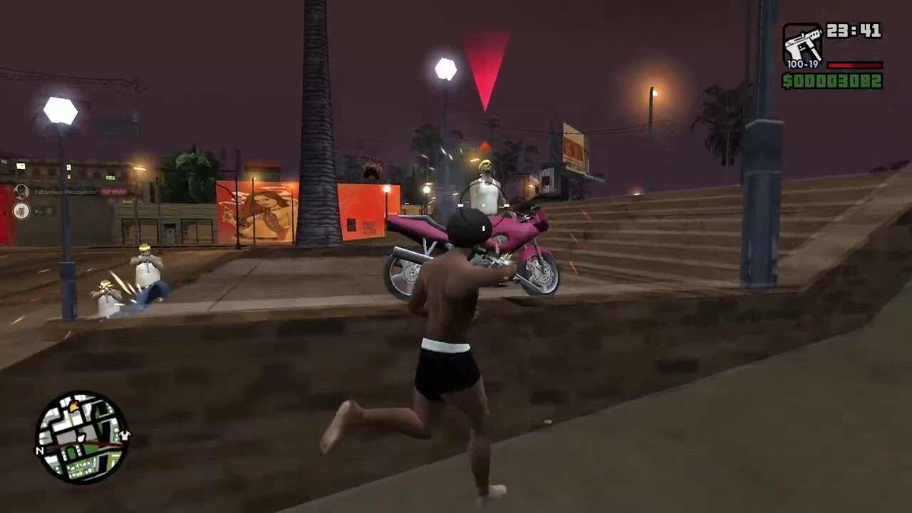 O assalto à dedada 😱👈 - GTA San Andreas #5